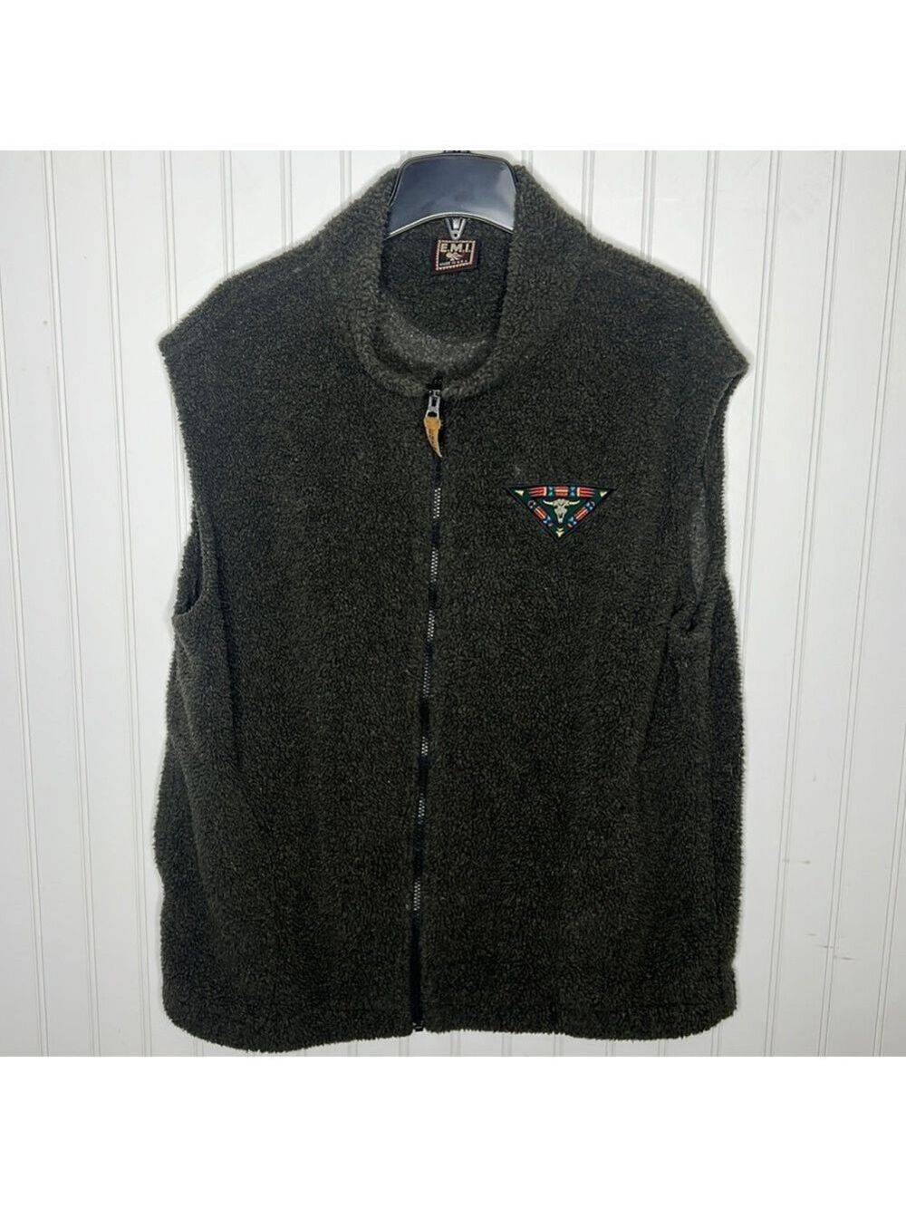 Fleece Zip Up Vest Size XL